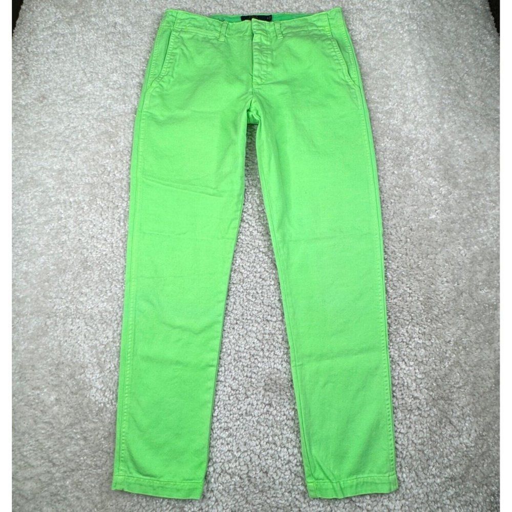 Polo by Ralph Lauren Neon Green Straight-Leg Pants